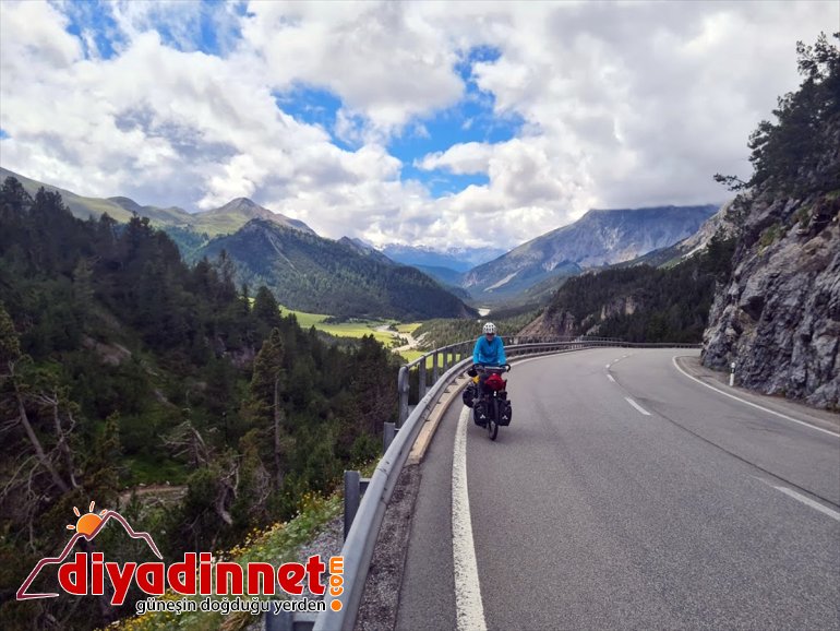 bisikletli tamamladı Türkiye AĞRI İsviçre