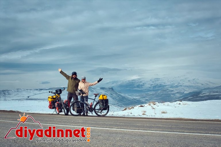 bisikletli tamamladı 2 rotasını Türkiye yola çıkan AĞRI çift, - ayda İsviçre