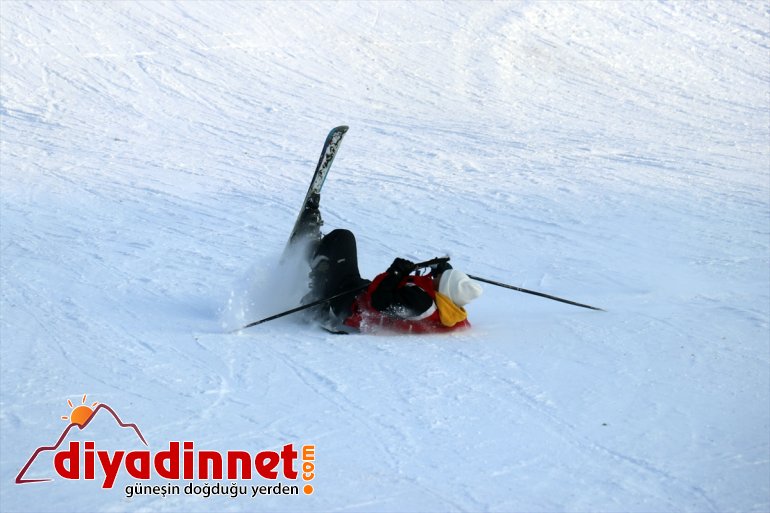 Merkezi Küpkıran kayakseverleri ağırladı AĞRI - Kayak 3