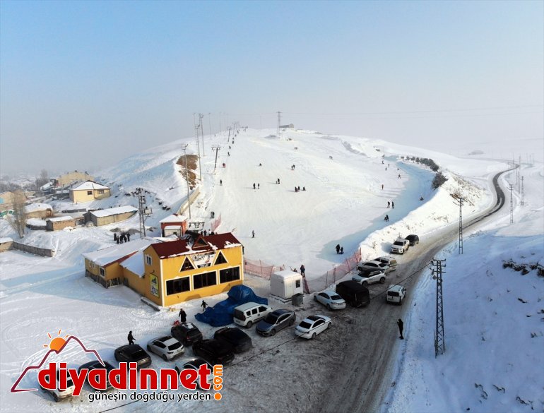 AĞRI ağırladı kayakseverleri Kayak Küpkıran Merkezi - 10