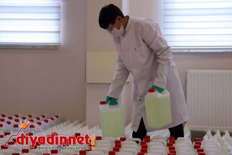 AĞRI üretiyor hijyen Meslek lisesi öğrencileri malzemesi Ağrı Dağı markasıyla - 11