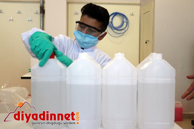 AĞRI malzemesi üretiyor hijyen - Ağrı öğrencileri lisesi markasıyla Dağı Meslek 16