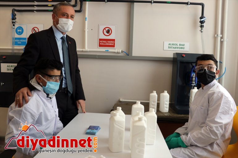 malzemesi Meslek AĞRI - öğrencileri Dağı Ağrı lisesi üretiyor hijyen markasıyla 6