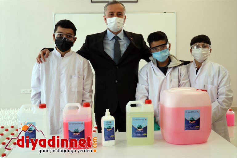 AĞRI öğrencileri Meslek malzemesi - Ağrı üretiyor markasıyla hijyen Dağı lisesi 9