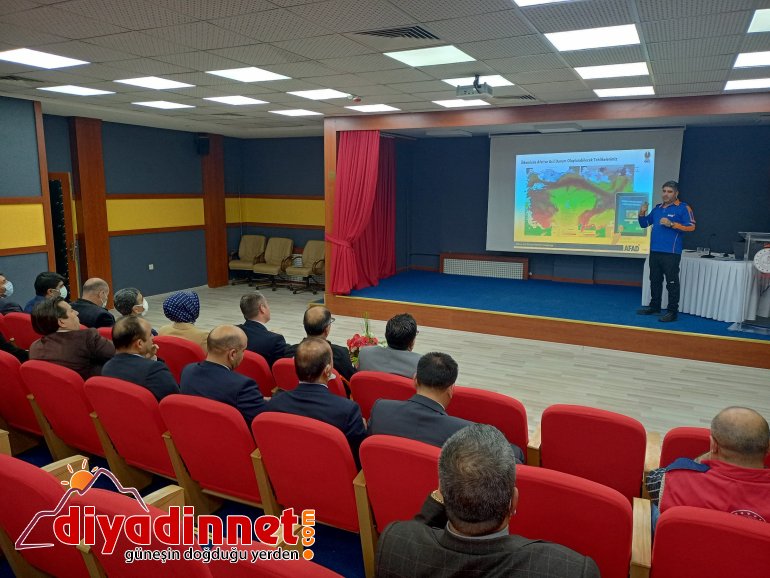 Ağrı Milli Eğitim Müdürlüğünde Afet Farkındalık Eğitimi4