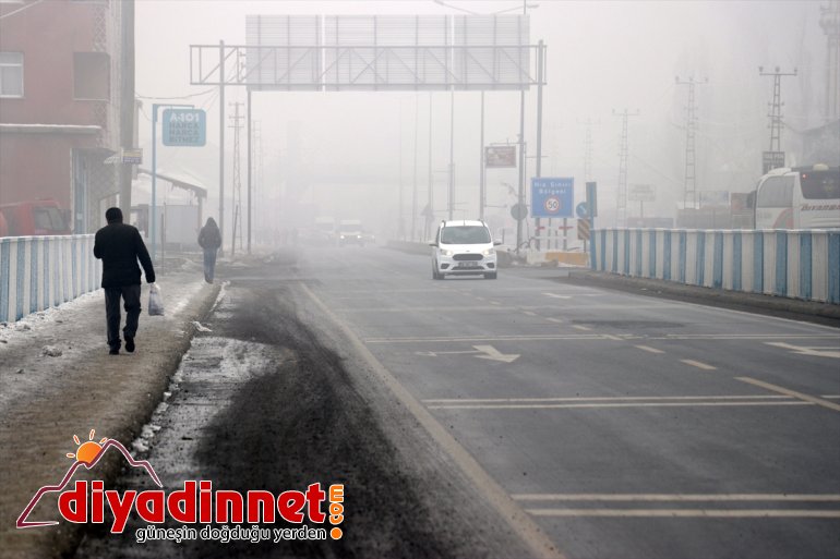 Ağrı sis bulutlarıyla kaplandı3