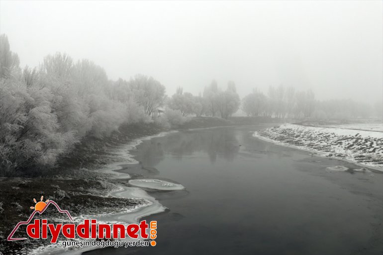 Ağrı sis bulutlarıyla kaplandı8