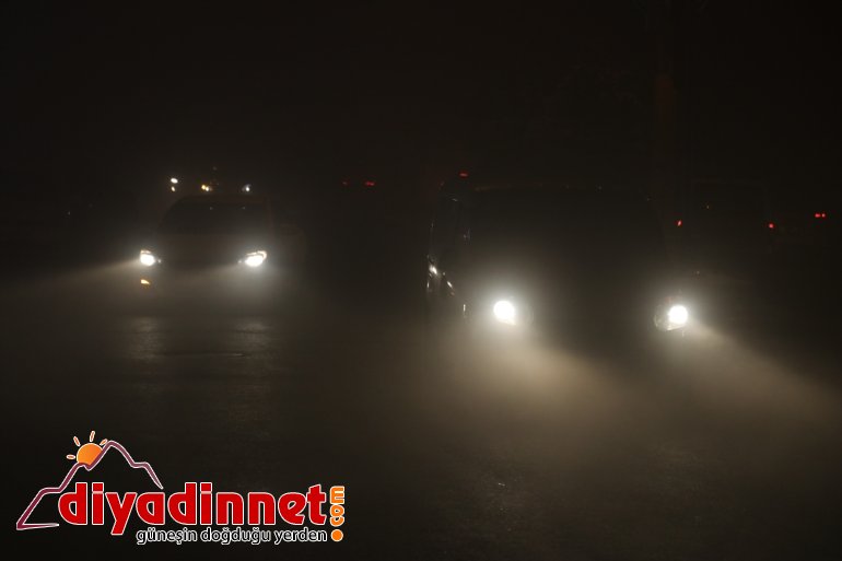 - ulaşımı AĞRI aksatıyor Yoğun sis 2