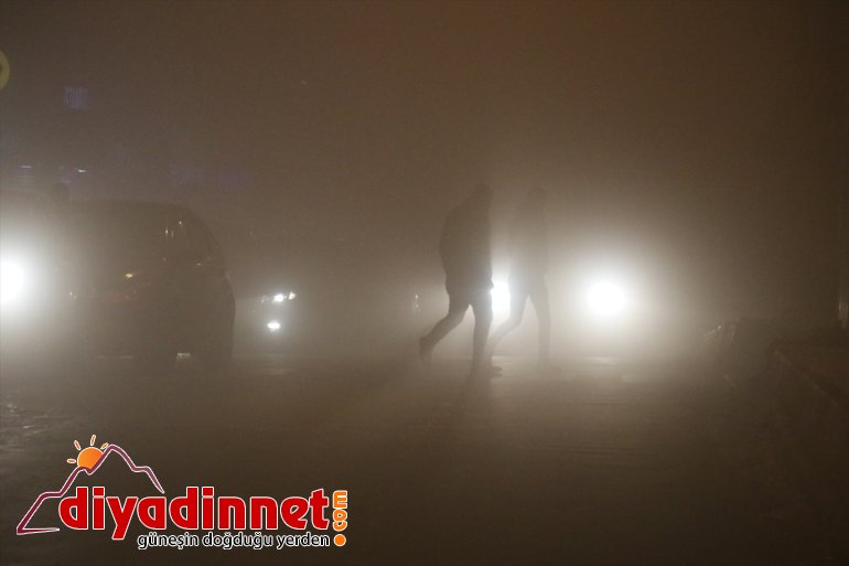 aksatıyor - Yoğun AĞRI ulaşımı sis 5