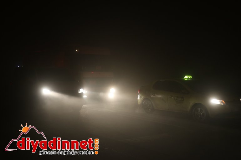 AĞRI aksatıyor sis - ulaşımı Yoğun 7