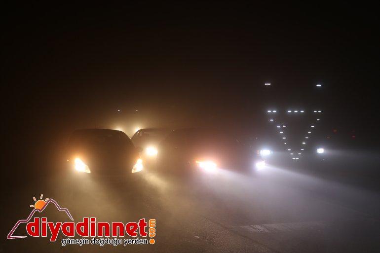 AĞRI Yoğun - ulaşımı sis aksatıyor 8