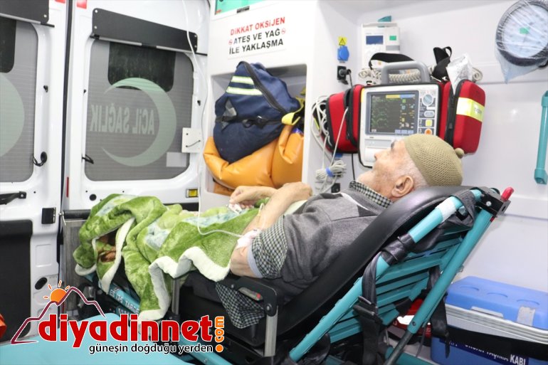 yardımına yetişti AĞRI ekipler kapanan hastanın kardan köydeki Yolu - yaşlı 3