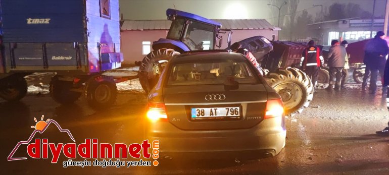 Ağrı'da zincirleme trafik kazasında bir kişi öldü, 3 kişi yaralandı