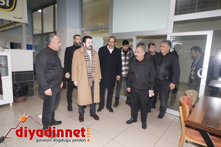 Başkan Sayan otobüs terminali esnafını ziyaret etti1