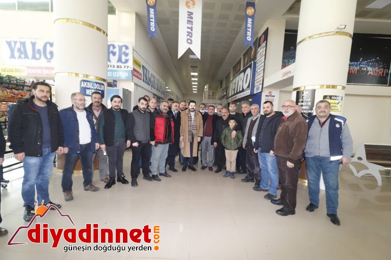 Başkan Sayan otobüs terminali esnafını ziyaret etti2