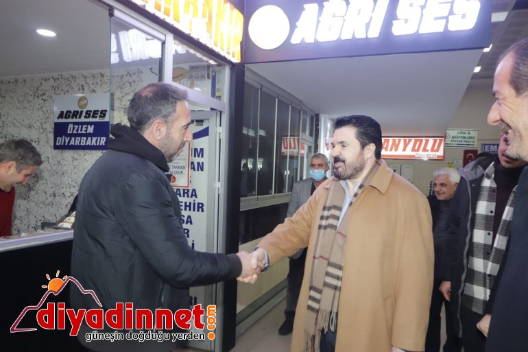 Başkan Sayan otobüs terminali esnafını ziyaret etti6