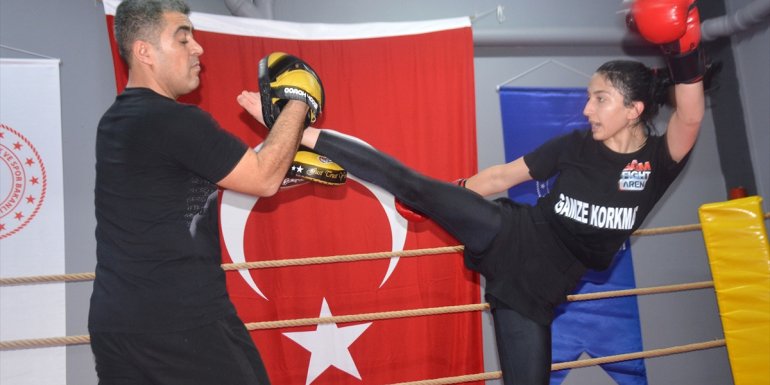 Bitlisli sporcular Muay Thai Dünya Şampiyonası'na hazırlanıyor