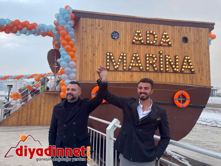 Marina Ada dönüştürülen isimli restorana Denizsiz kavuştu sakinleri kentin tekneden 7