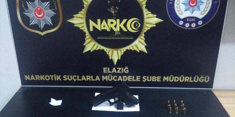 Elazığ'da uyuşturucu operasyonlarında 8 kişi tutuklandı