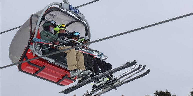 Ergan Dağı'nda kayak turizmine kamp merkezi ve bungalov desteği