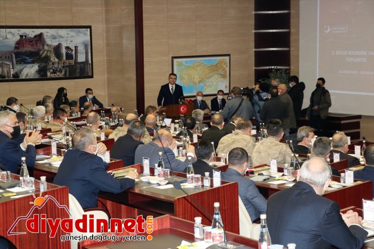 ERZURUM ilin görüştü 14 mücadeleyi valisi - düzensiz göçle 2