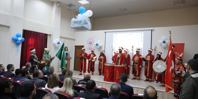 Iğdır'da engellilerden oluşan mehter takımı konser verdi