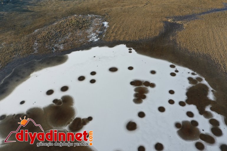 Milli IĞDIR Ağrı (DRONE) Dağı kaplandı alanlar - sulak Parkı