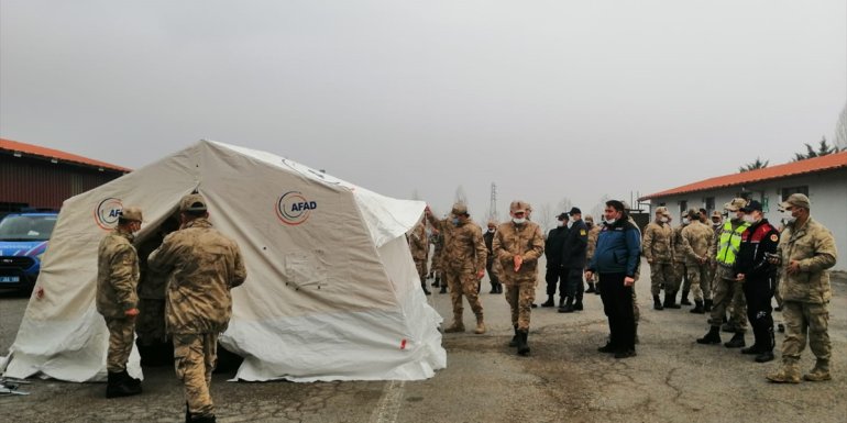 Malatya'da AFAD'dan jandarma personeline afet farkındalık eğitimi