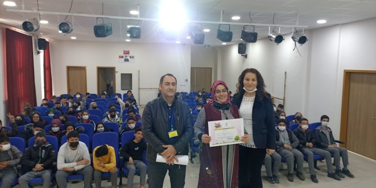 Malatya'da öğrencilere "Çevre Bilinci ve İsrafın Önlenmesi" konferansı