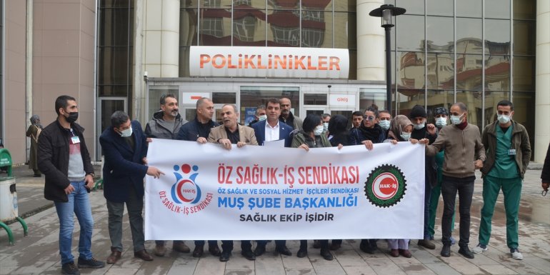 Öz Sağlık-İş Sendikası Muş Şubesinden zam değerlendirmesi