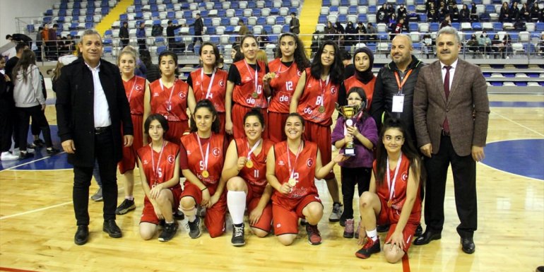 Okullar Arası Basketbol İl Şampiyonası sona erdi