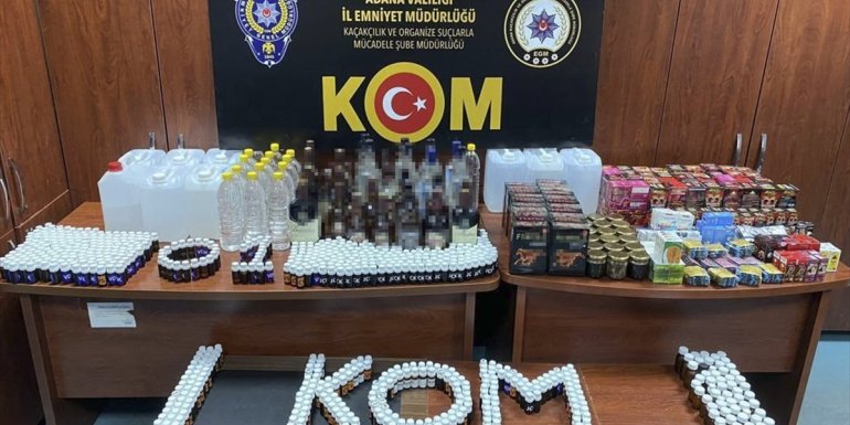 Sahte içki operasyonunda 337 şüpheli hakkında adli ve idari işlem yapıldı