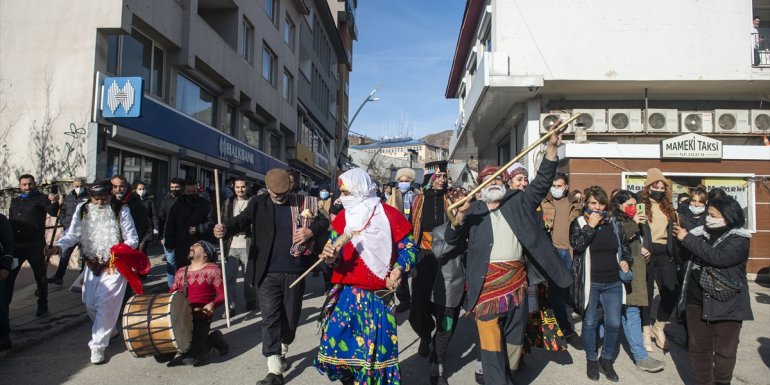 Tunceli'de kaybolmaya yüz tutan "Gağan" geleneği canlandırıldı