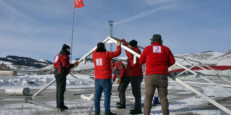 Türk Kızılay, Sarıkamış Harekatı anma etkinlikleri için çadır kuruyor