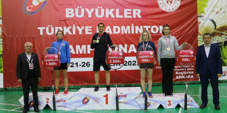 Türkiye Badminton Şampiyonası sona erdi1