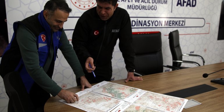 AFAD, Van-Çatak yolu güzergahında 168 çığ patikası tespit etti