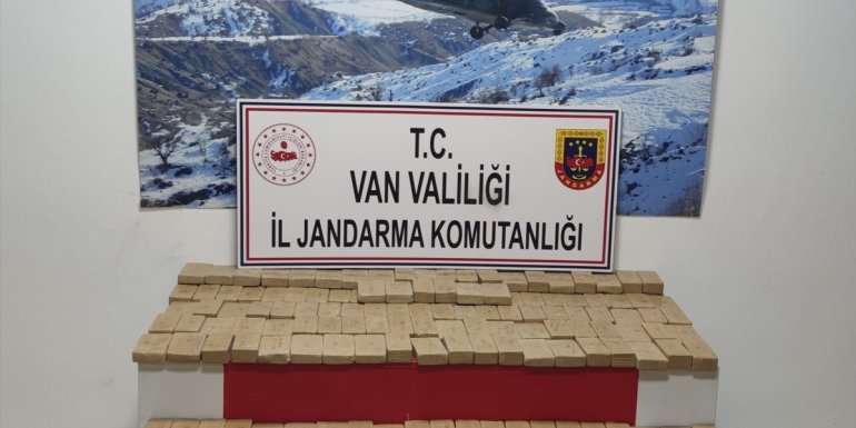 Van'da 102 kilo 500 gram eroin ele geçirildi