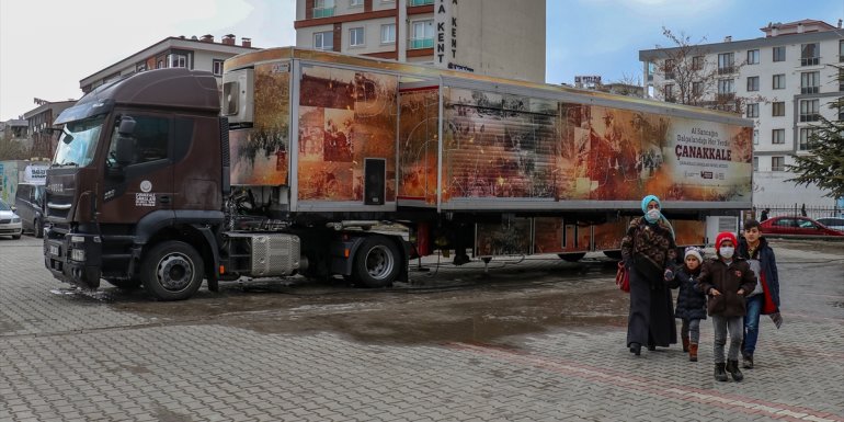 Van'da "Çanakkale Savaşları Mobil Müzesi" ziyarete açıldı