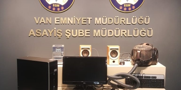 Van'daki hırsızlık olaylarının failleri yakalandı