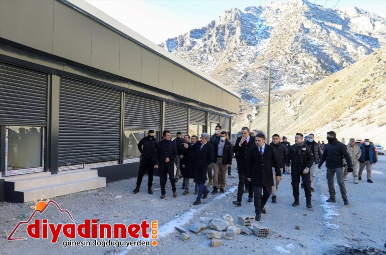 yatırımları inceledi Van Valisi Bilmez, Çatak