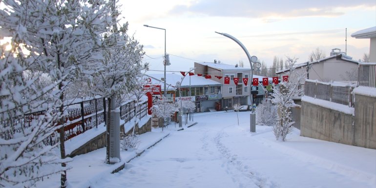 Van'da kar nedeniyle 83 yerleşim yerinin yolu kapandı