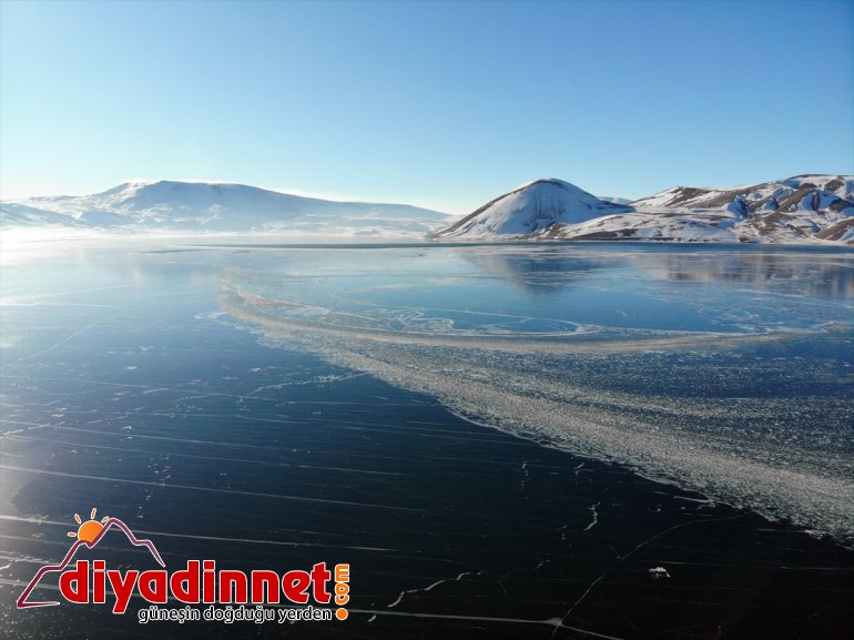 saklı güzelliği dondu Doğu Anadolu