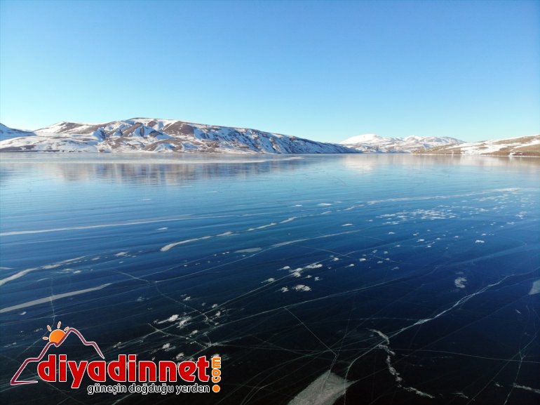 Balık dondu AĞRI güzelliği Doğu Anadolu