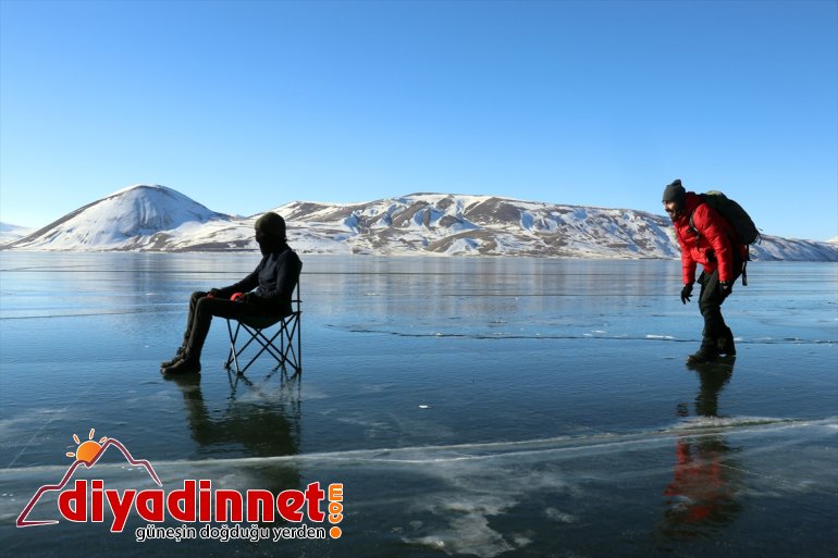 saklı AĞRI dondu Gölü güzelliği Balık - Doğu Anadolu