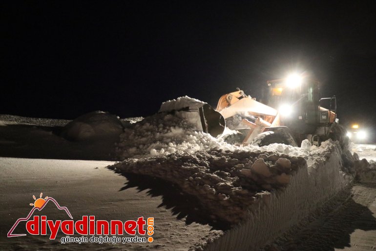 AĞRI yolda kapanan sürüyor ulaşıma çalışmalar Kar nedeniyle - 5