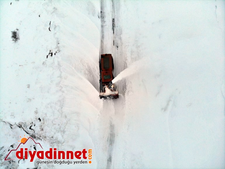 - ulaşıma yolda AĞRI Kar nedeniyle sürüyor kapanan çalışmalar 7