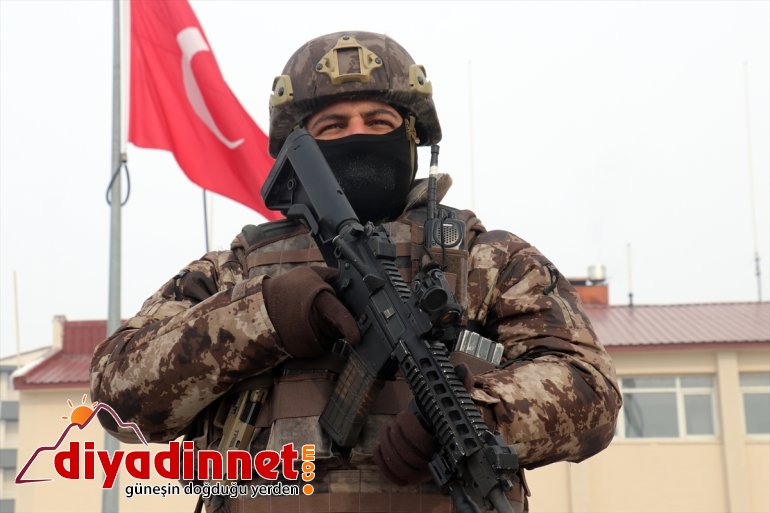 da - kahramanları mücadelenin Terörle ve dondurucu soğukta AĞRI hazır göreve kar 15