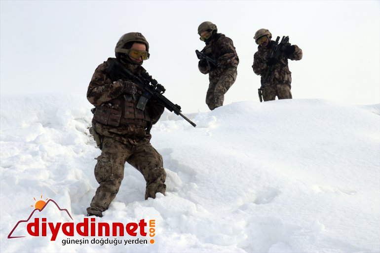 AĞRI - kar göreve da hazır Terörle ve dondurucu soğukta mücadelenin kahramanları 22