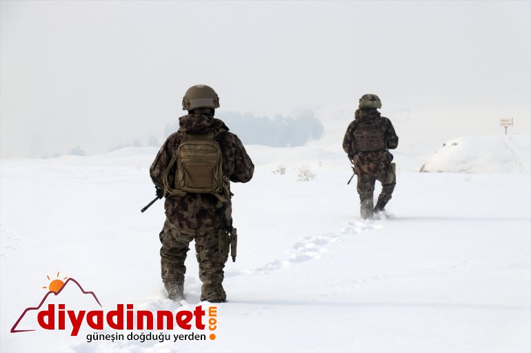 dondurucu hazır soğukta - mücadelenin da kahramanları Terörle AĞRI göreve kar ve 29