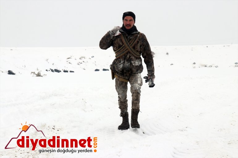 soğukta Terörle dondurucu mücadelenin AĞRI hazır - göreve kar ve kahramanları da 8
